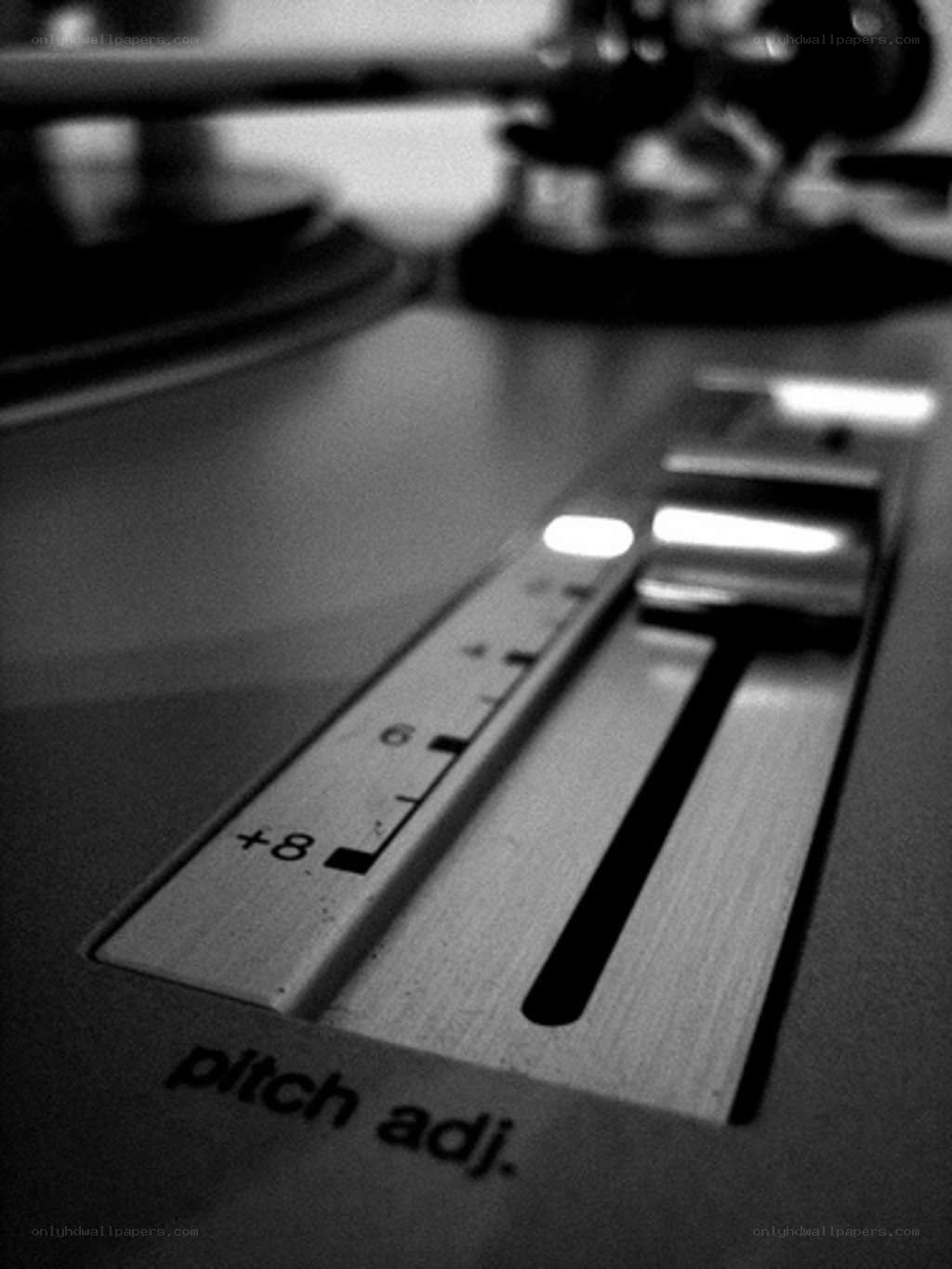 close-up of pitch control