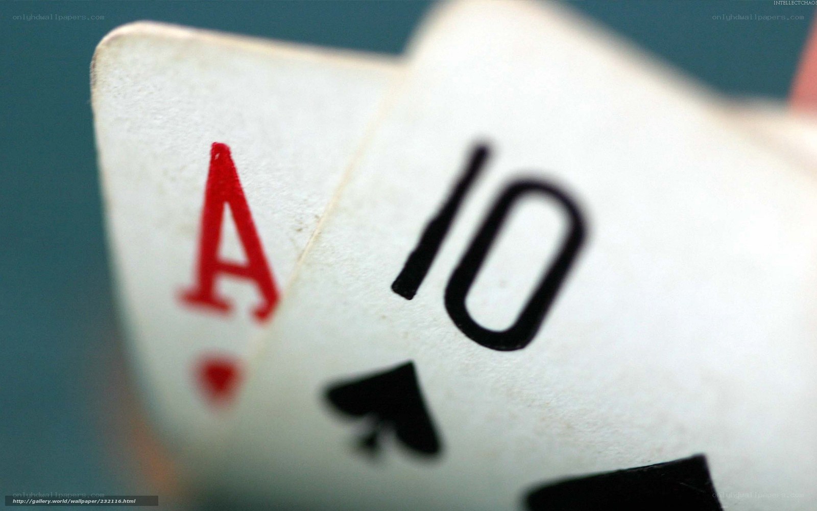 close-up of playing cards