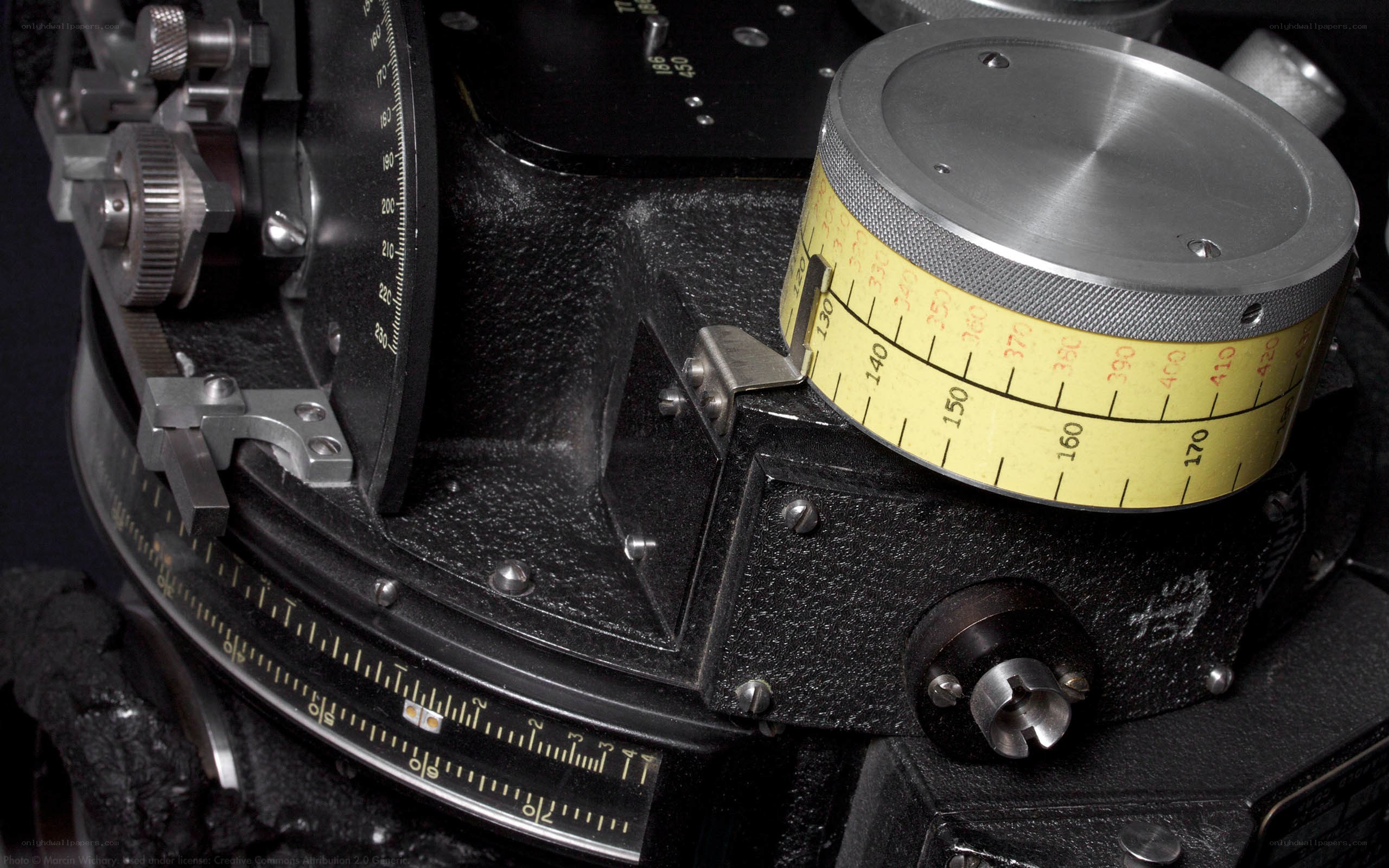 close-up of precision instrument
