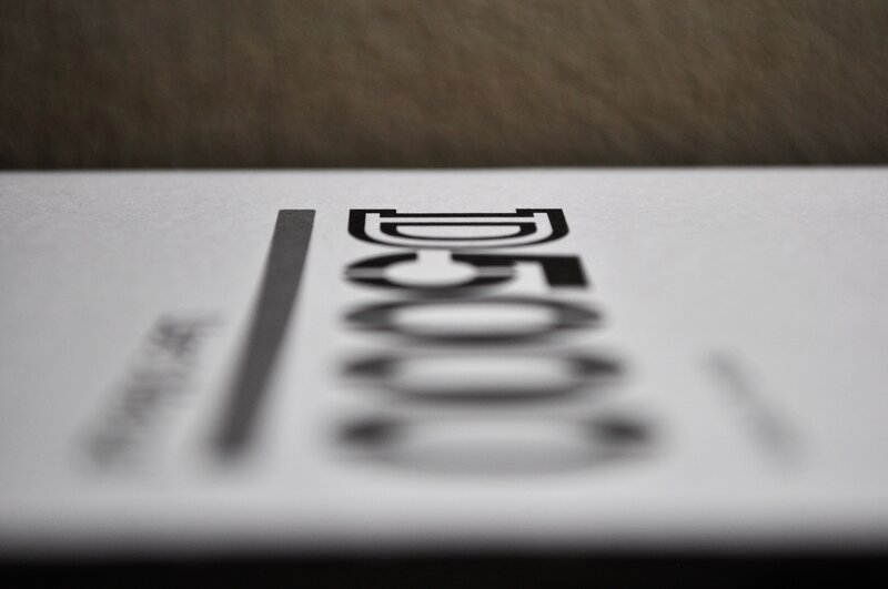 close-up of printed text
