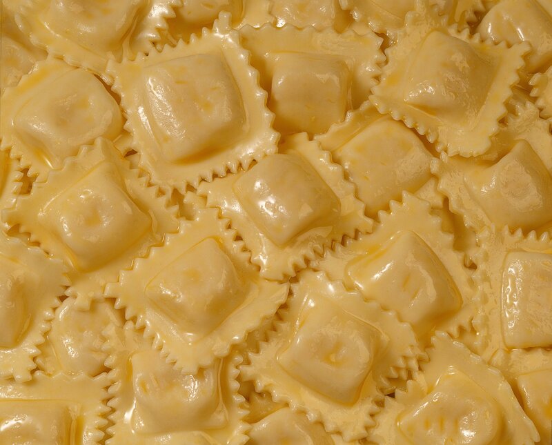 Close-up of ravioli pasta