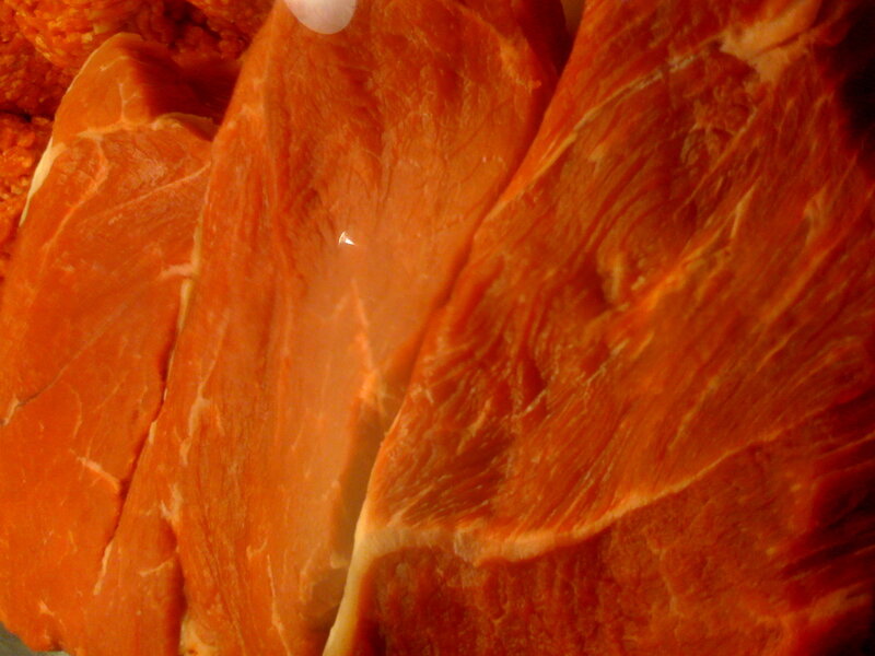 Close-up of raw meat