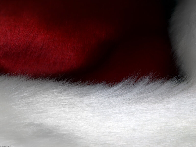 close-up of red and white fabric