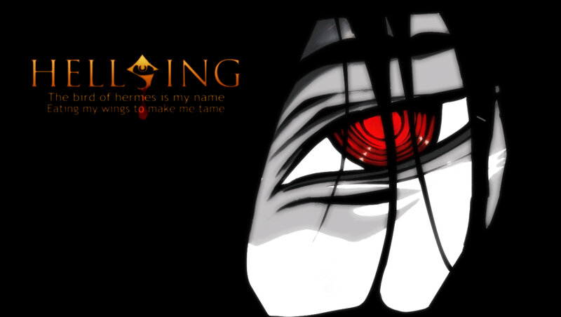 Close-up of Red Eye — Black, Dramatic