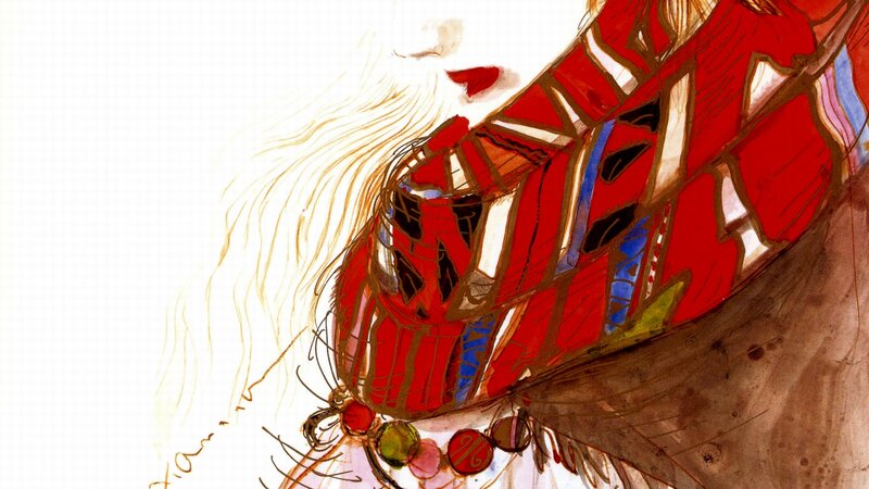 Close-up of Red Shoe