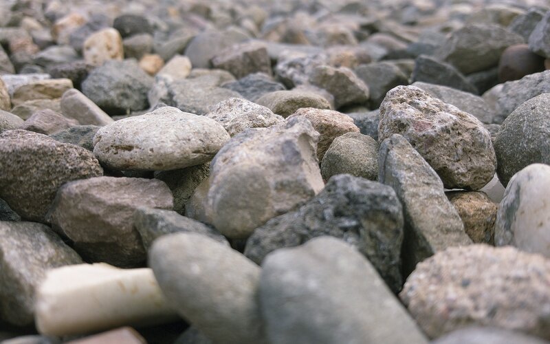Close-up of River Rocks