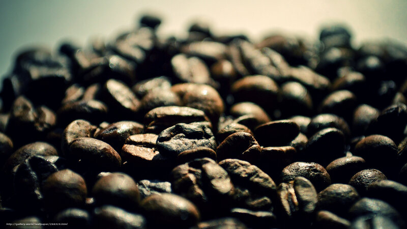 close-up of roasted coffee beans