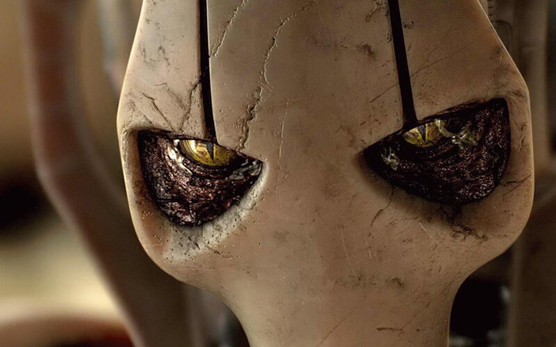 Close-up of Robot Eyes — Beige