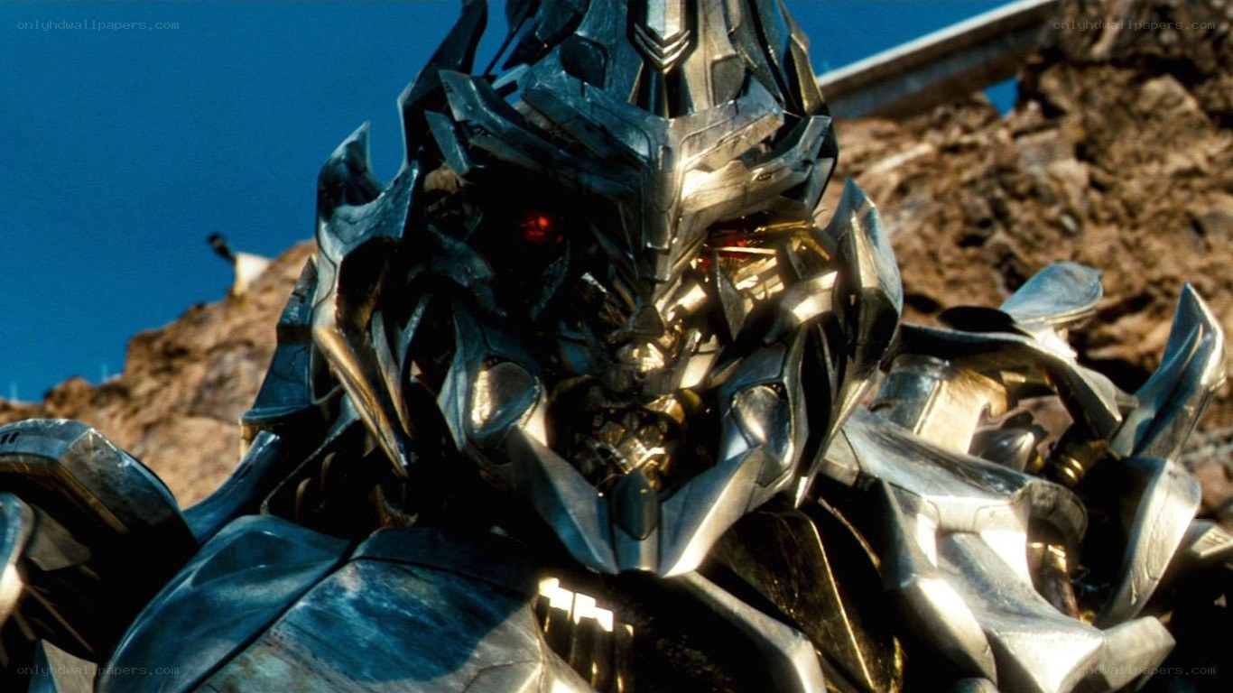 close-up of robot face