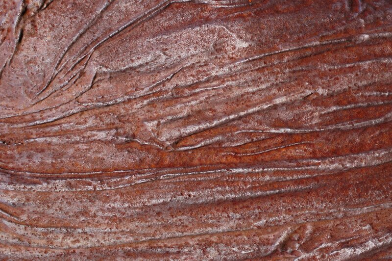 Close-up of Rusted Metal — Brown