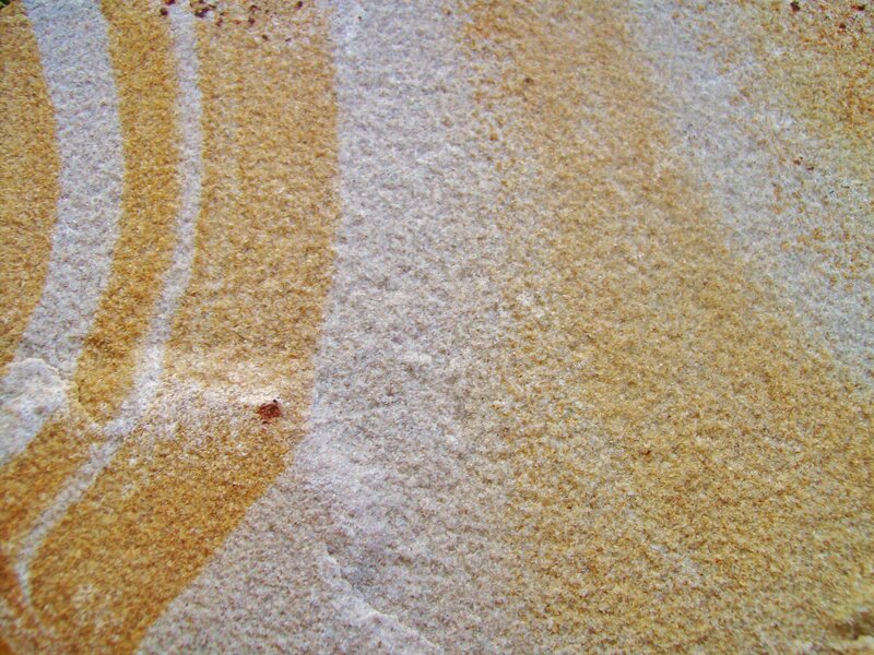 Close-up of Sandstone Texture — Beige