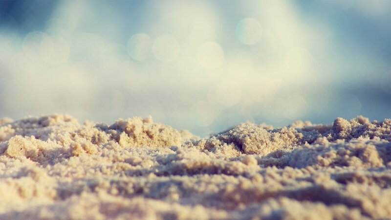 Close-up of Sandy Beach — Beige, Serene