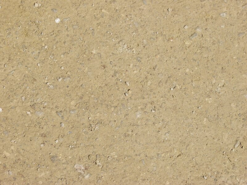 close-up of sandy gravel surface
