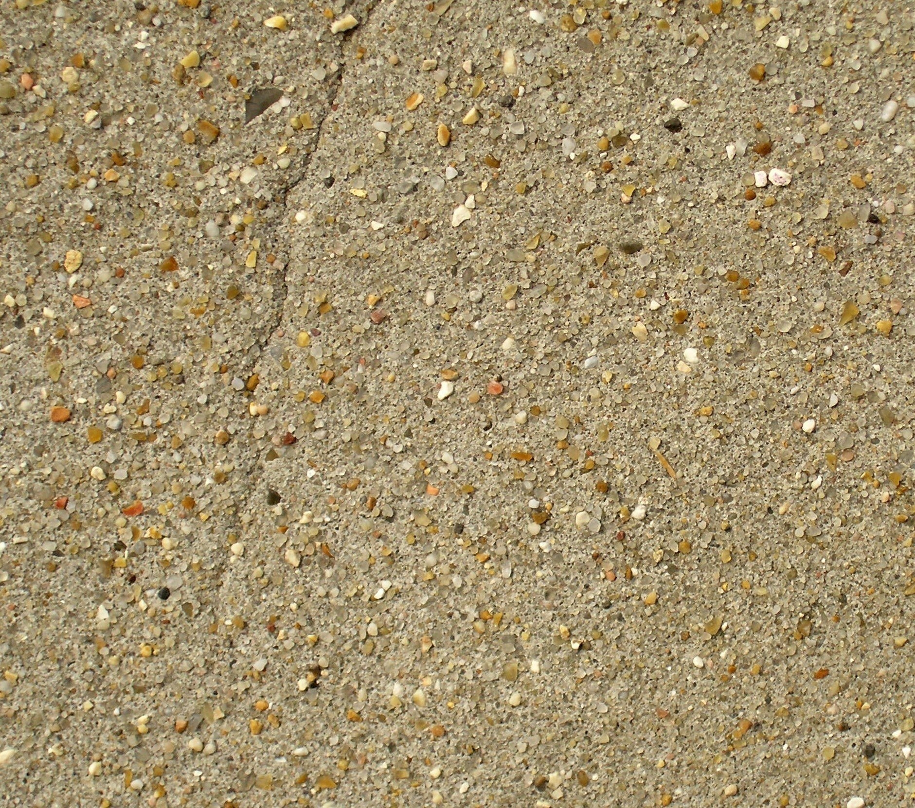 close-up of sandy surface
