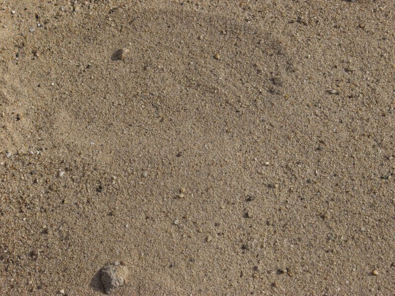 close-up of sandy surface