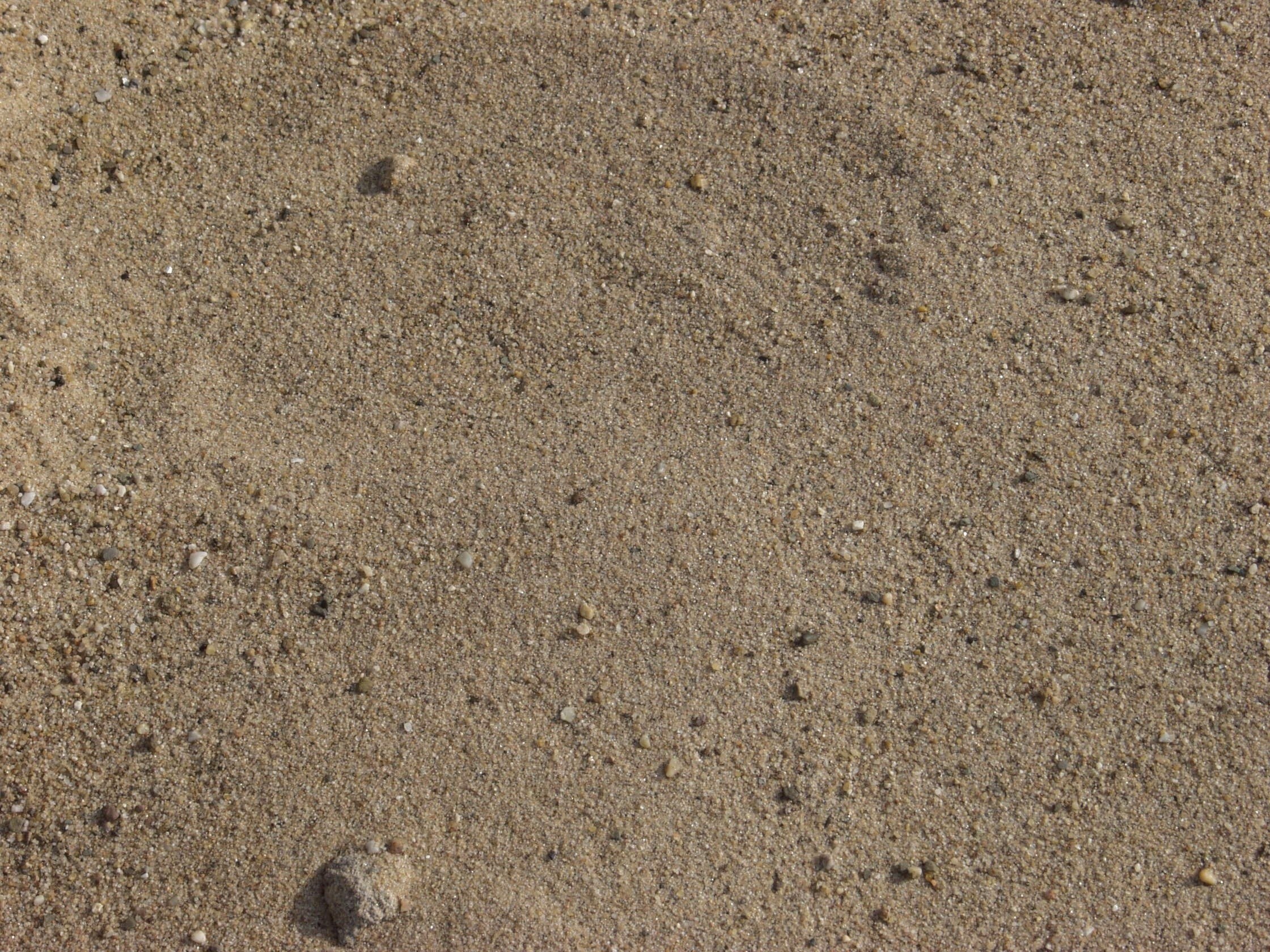 close-up of sandy surface