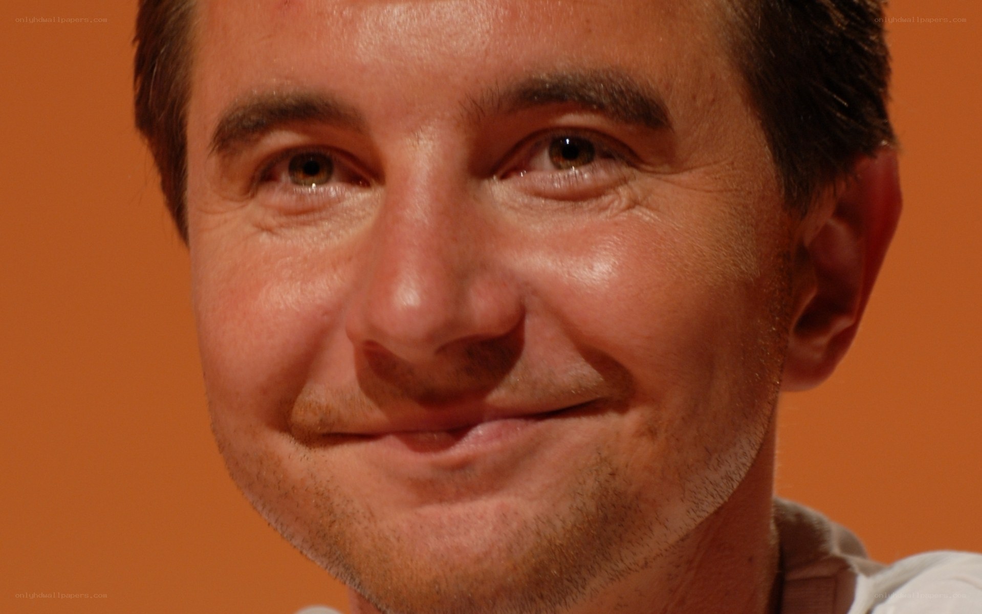 close-up of smiling man