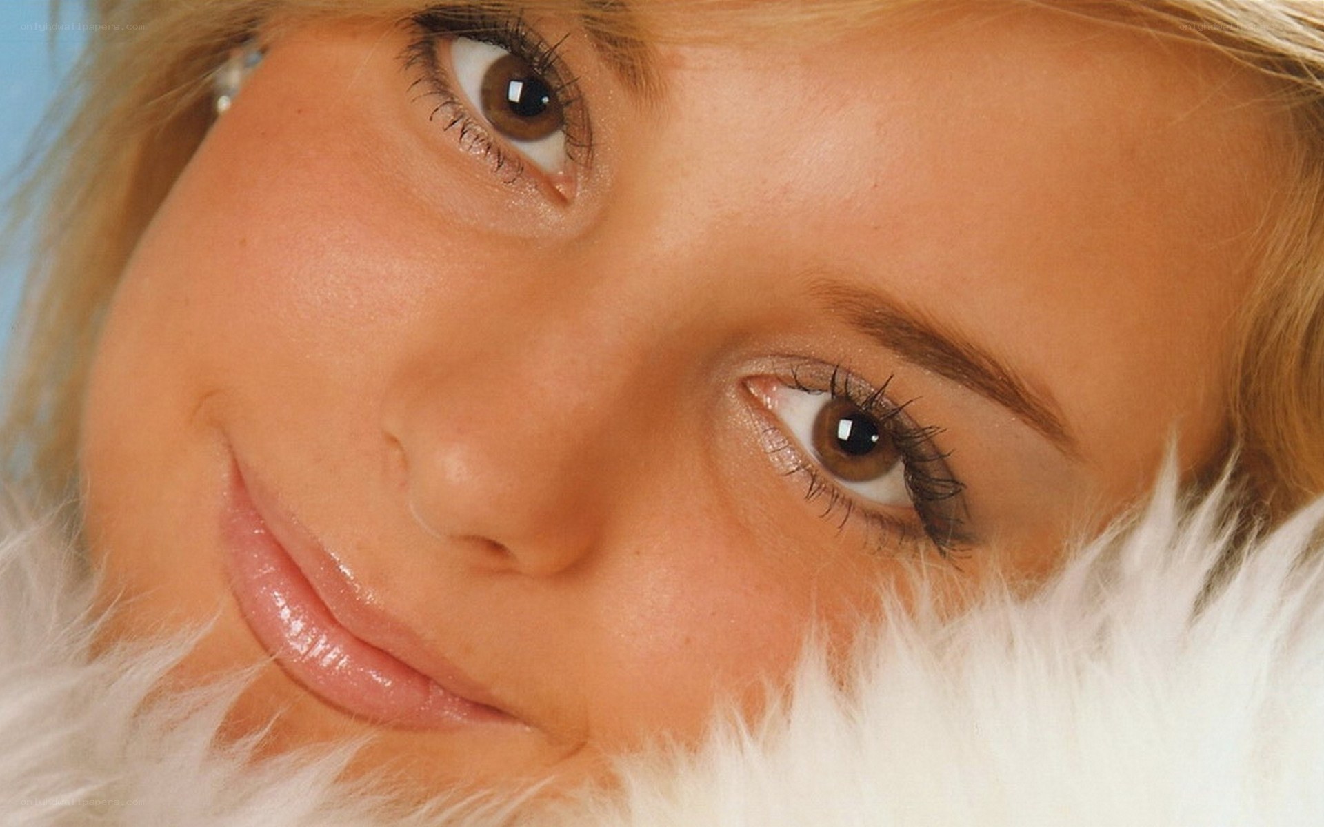 close-up of smiling woman