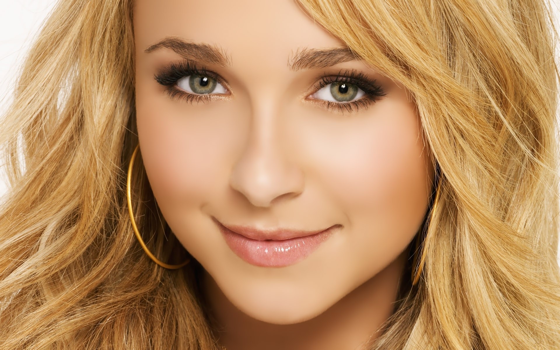 close-up of smiling woman