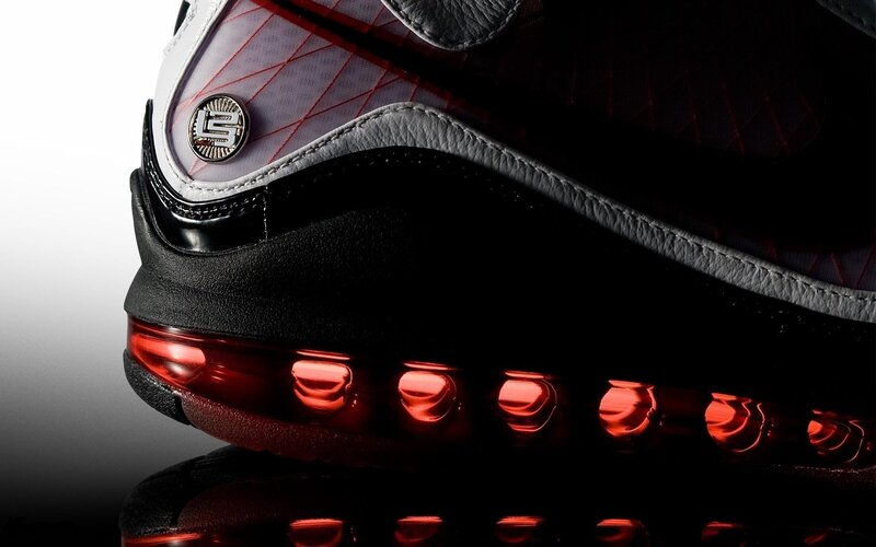 close-up of sneaker sole