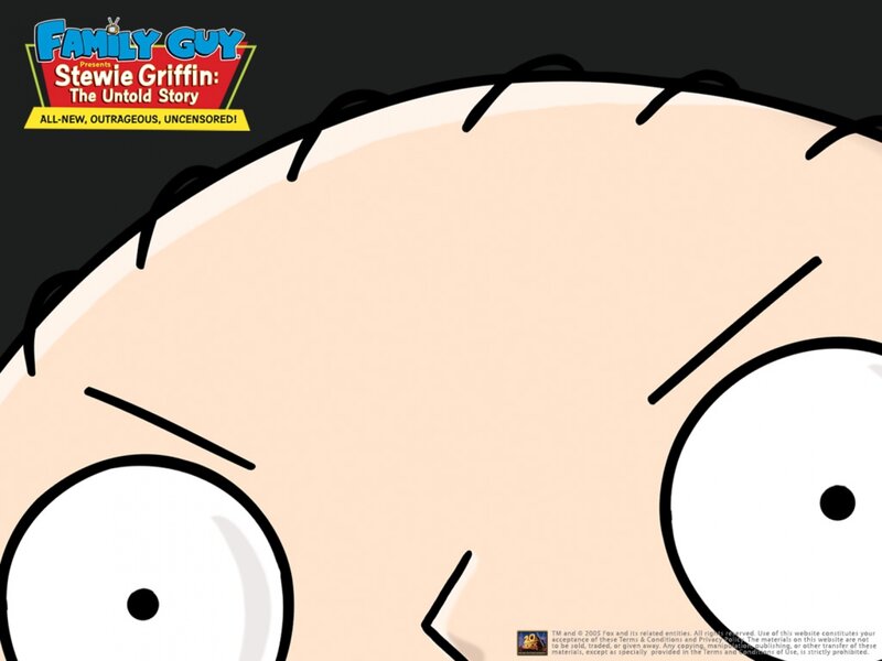 Close-up of Stewie Griffin