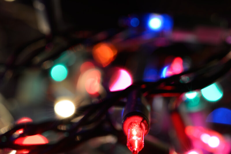 Close-up of String Lights