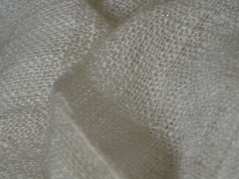 close-up of textured fabric