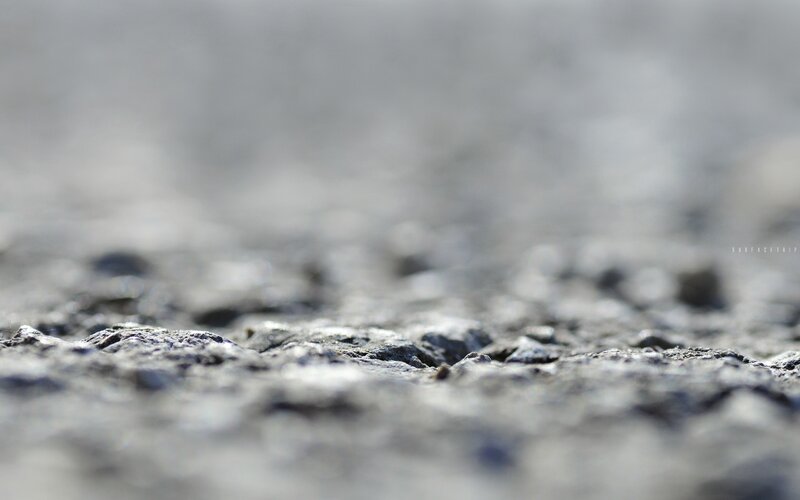 close-up of textured ground