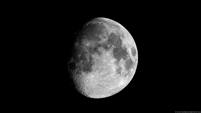 Close-up of the Moon