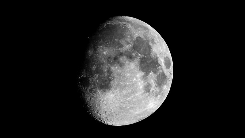 Close-up of the Moon