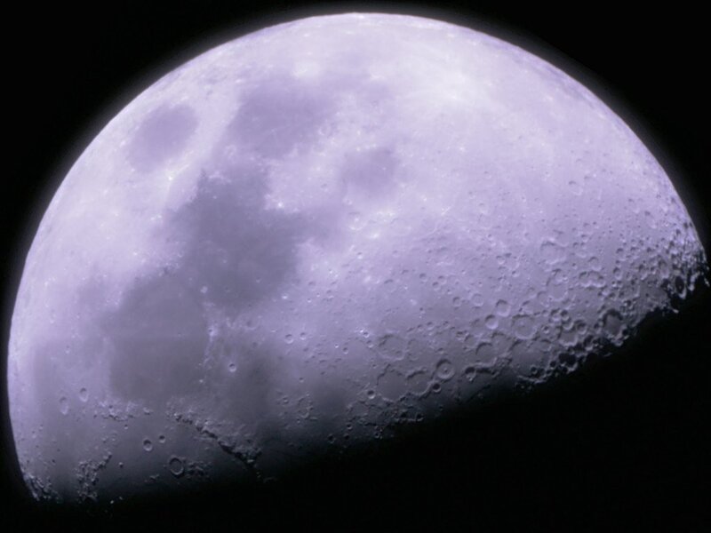 Close-up of the Moon