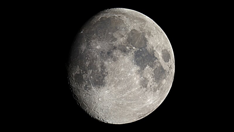 Close-up of the Moon