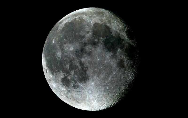 Close-up of the Moon