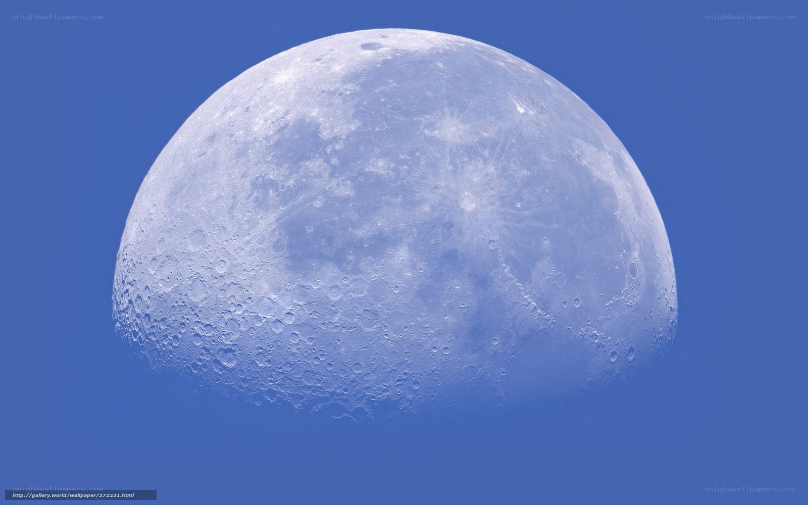 Close-up of the Moon