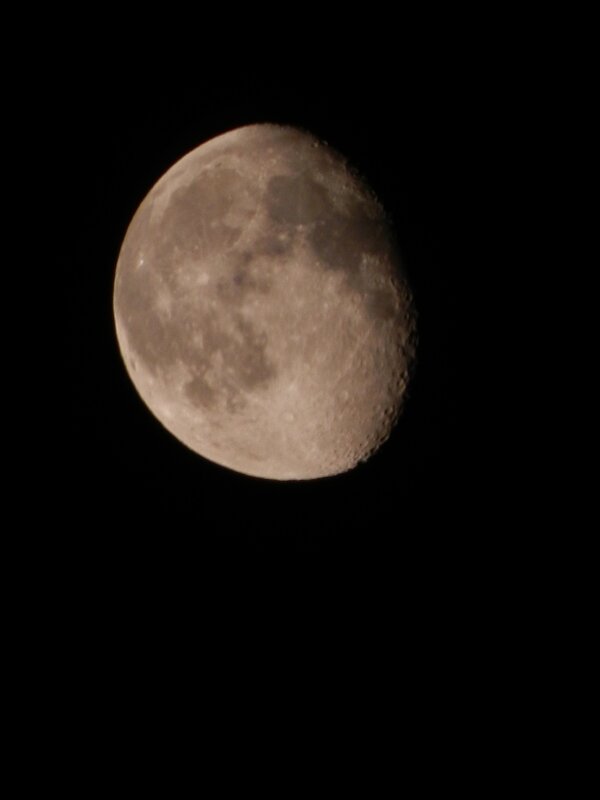 Close-up of the Moon