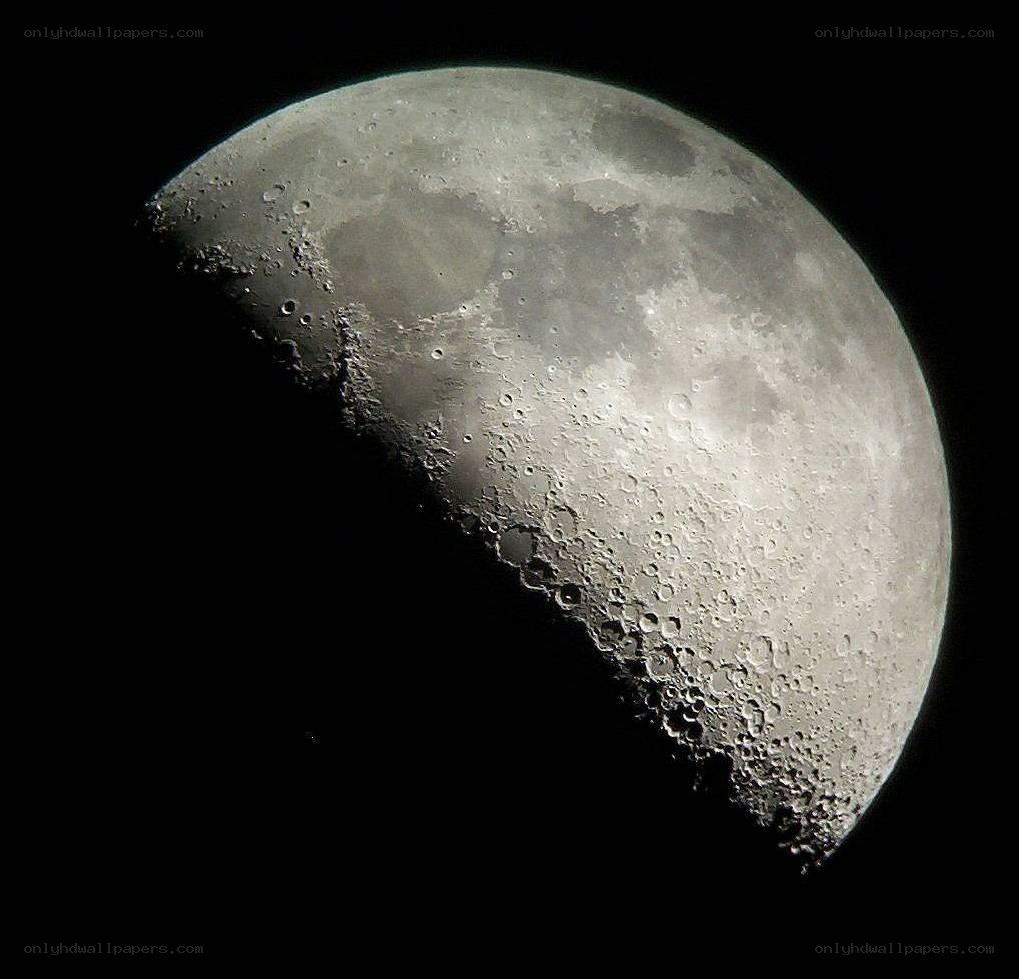 Close-up of the Moon