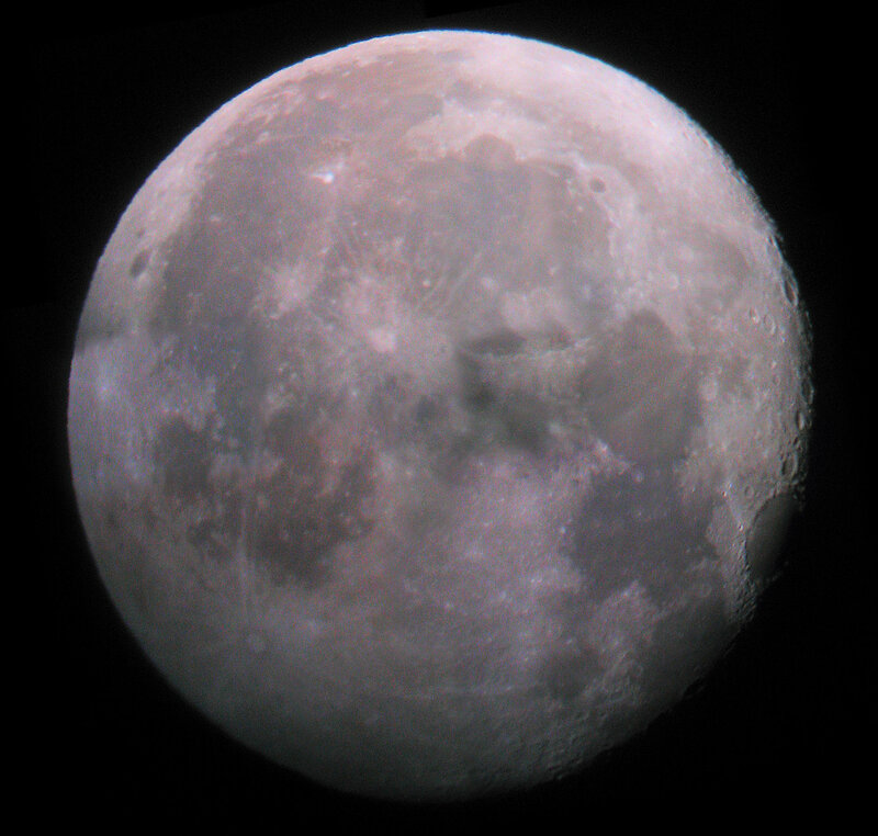 Close-up of the Moon