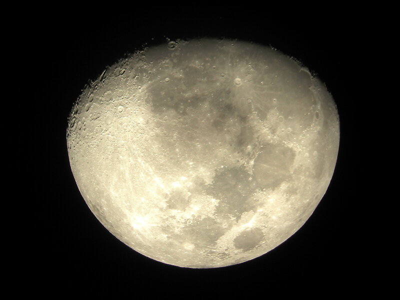 Close-up of the Moon