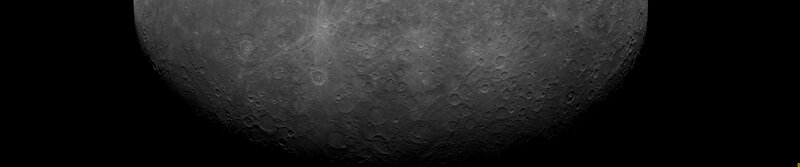 Close-up of the Moon's surface