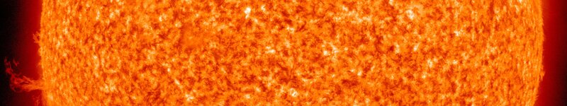 Close-up of the Sun's surface