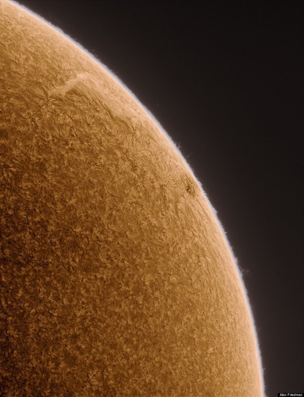 Close-up of the Sun's surface