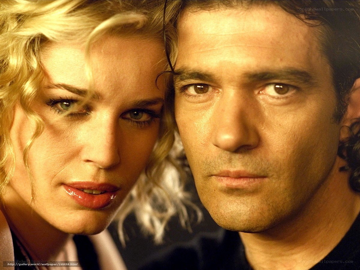close-up of two actors