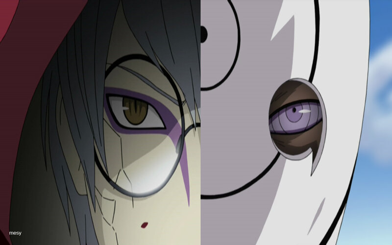 Close-up of Two Anime Eyes