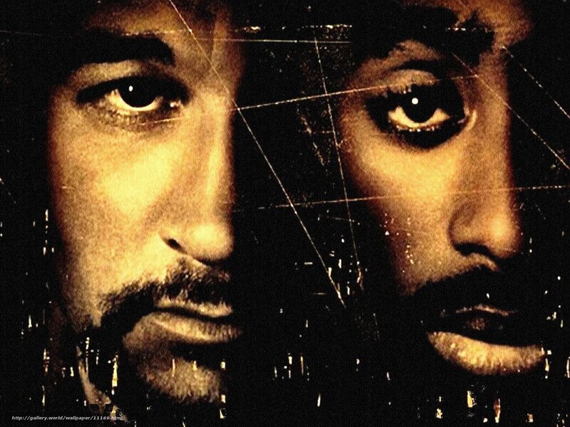 close-up of two faces