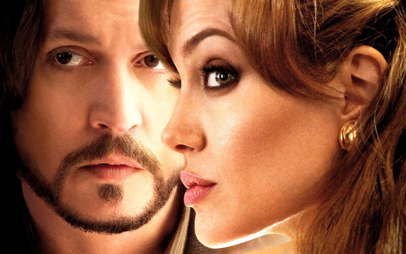 Close-up of Two People — Brown, Dramatic, Photograph