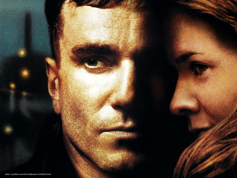 Close-up of Two People — Brown, Dramatic