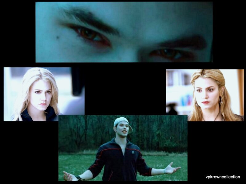 Close-up of Vampire Eyes — Green