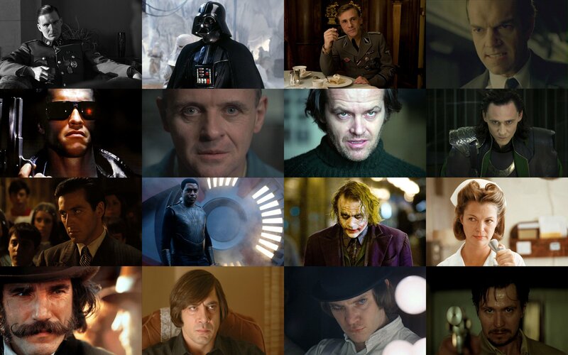 Close-up of Various Characters