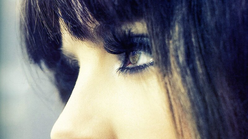 Close-up of Woman's Eye — Blue, Dramatic, Photograph