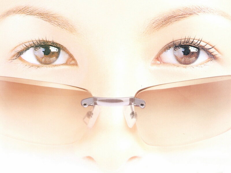 Close-up of Woman's Eyes — Beige, Neutral